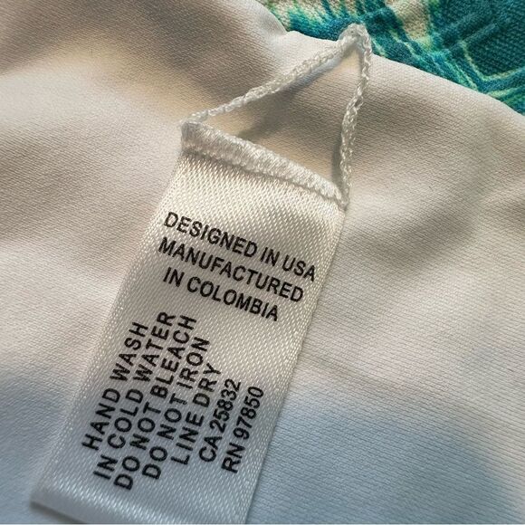 Luli Fama Mermaid Wishes bikini set High Leg Banded Bottoms  triangle top medium - Picture 11 of 11